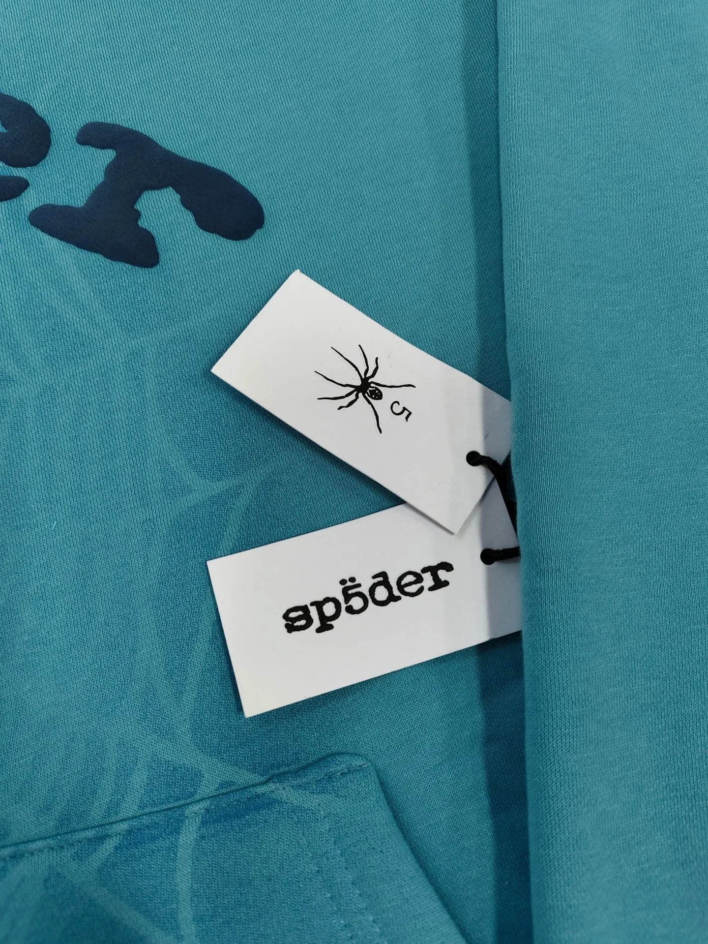 Spöder Spider Sp5der Neon Green Skull Hoodie - 6