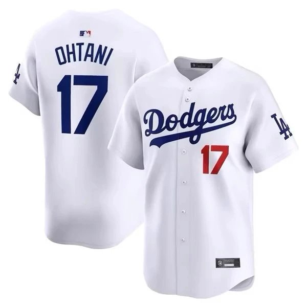 Los Angeles Dodgers Shirts Button-Front Baseball Jersey image 5
