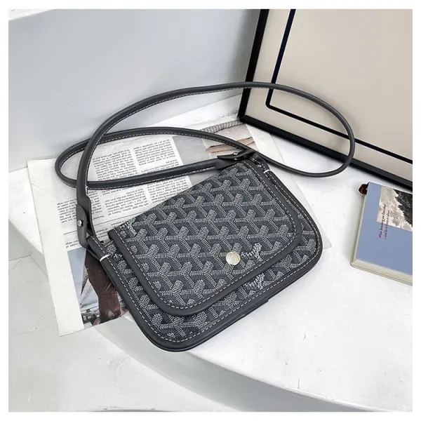 Goyard Saint-Louis PM Burgundy Crossbody Bag - 9