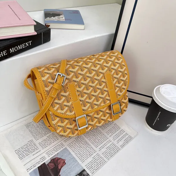 Goyard Saint Louis PM Yellow Crossbody Bag - 1
