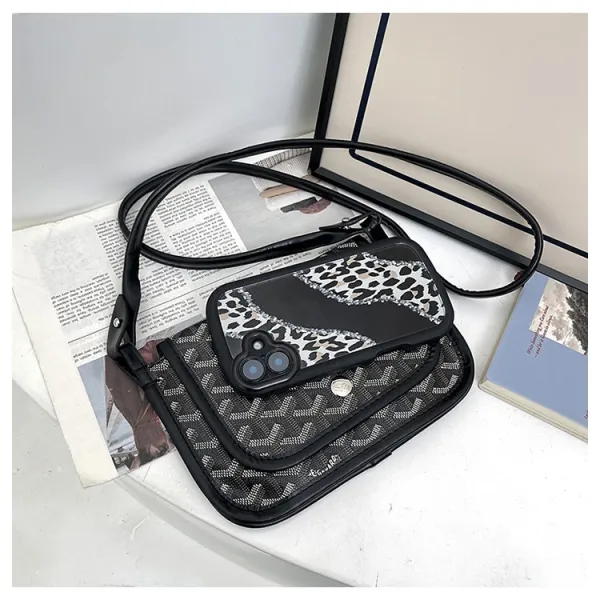 Goyard Saint-Louis PM Burgundy Crossbody Bag - 13