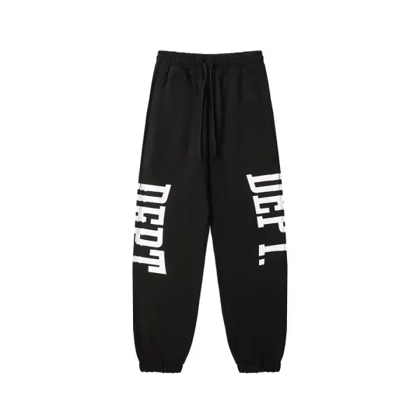 Gallery Dept Paint-Splatter Orange Sweatpants - 69