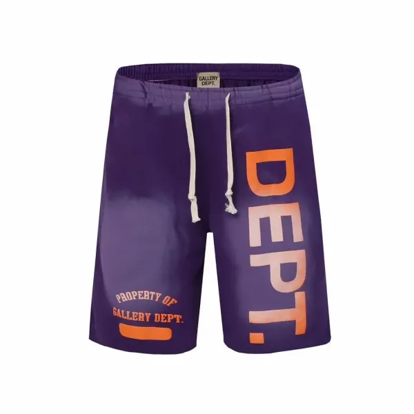Gallery Dept Paint-Splatter Orange Sweatpants - 78