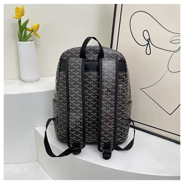 Goyard Backpacks Goyardine monogram zip backpack product detail image 10