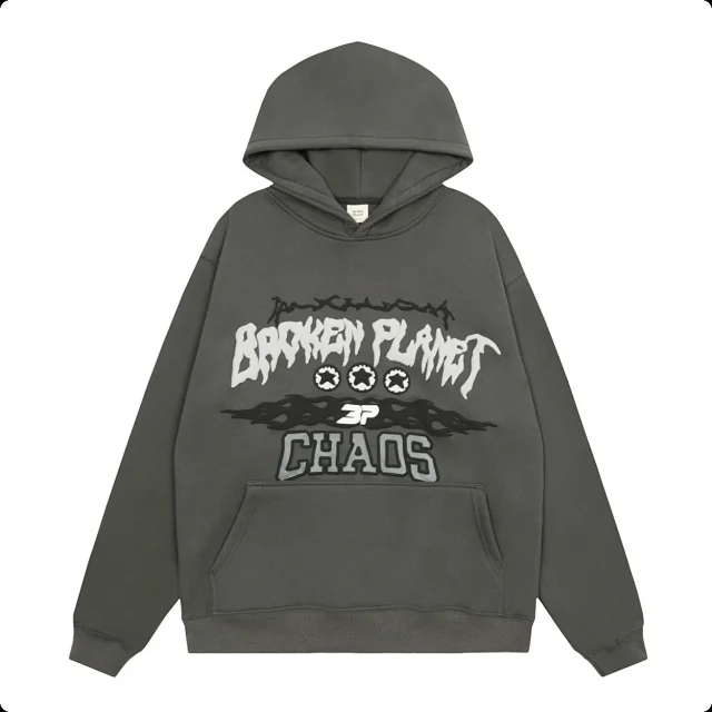 Broken Planet Hoodies & Sweatshirts Graphic Pullover Hoodie product detail image 15
