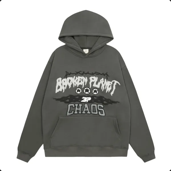 Broken Planet Logo Sweatpants Army Green - 16