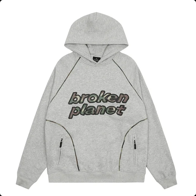 Broken Planet Hoodies & Sweatshirts Graphic Pullover Hoodie product detail image 24