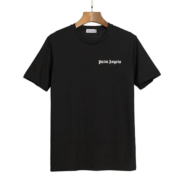 Palm Angels Spray Paint Logo Oversized T-Shirt White - 27