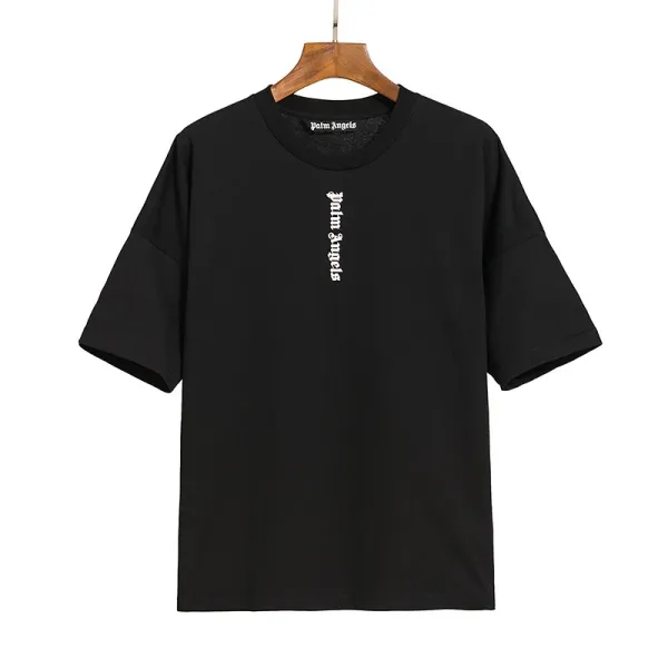 Palm Angels Spray Paint Logo Oversized T-Shirt White - 39