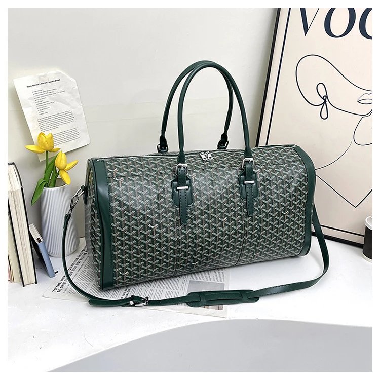 Goyard Saint Louis Duffle Bag Green - 13