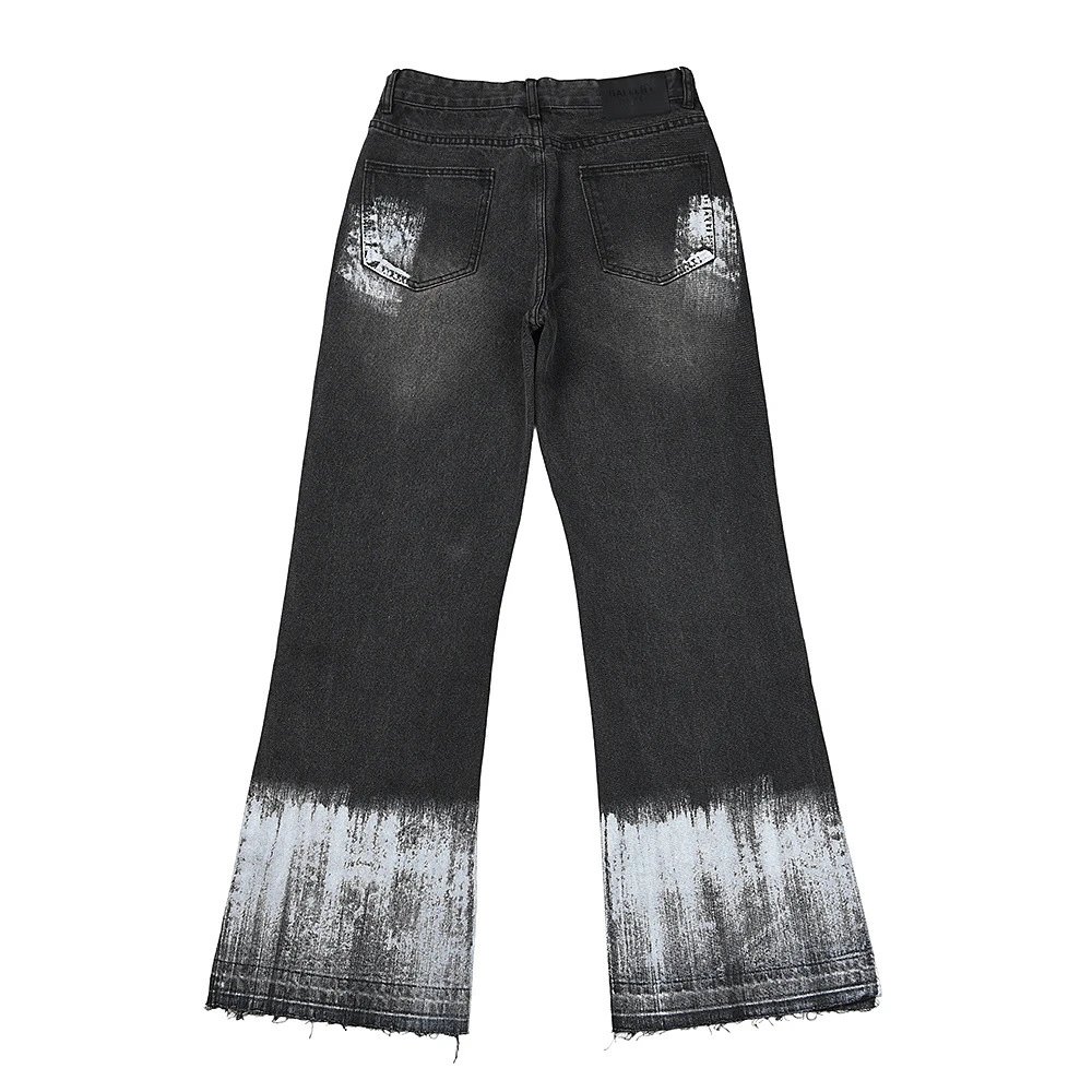 Design Patchwork Desert Camo Flare Pants Multicolor - 18