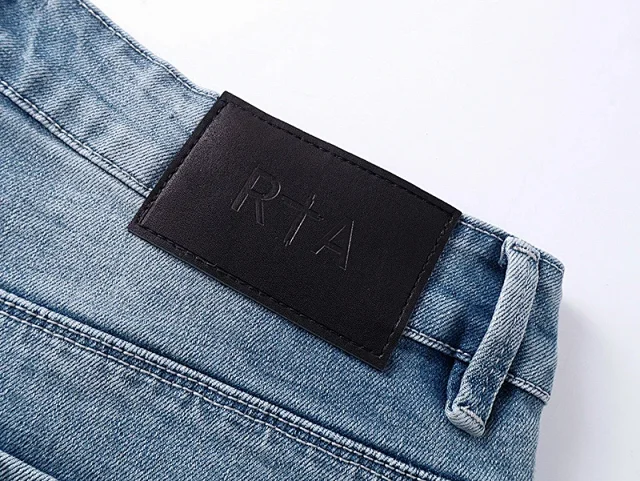 RTA Jeans Distressed straight-leg product detail image 7