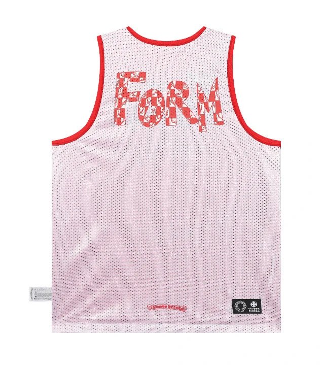 Design FORM Mesh Vest Top Pink Vest Top - 13
