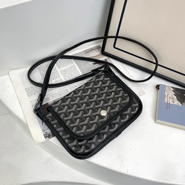 Goyard Saint Louis Mini Crossbody Bag Black - 1