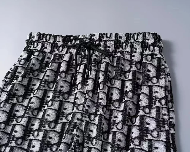 Dior Matching Sets Short-sleeve T-shirt and shorts set with all-over monogram print product detail image 3