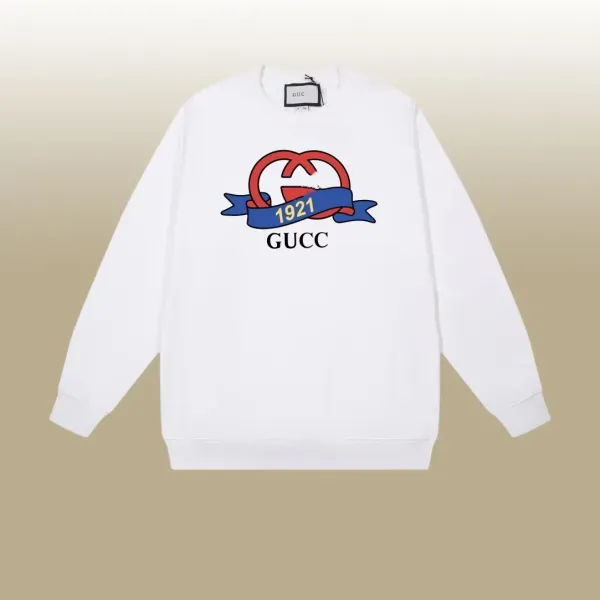 Gucci GG Graffiti Print White Hoodie - 12