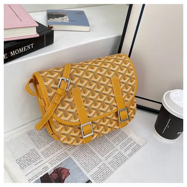 Goyard Saint Louis PM Black and White Monogram Crossbody Bag - 8