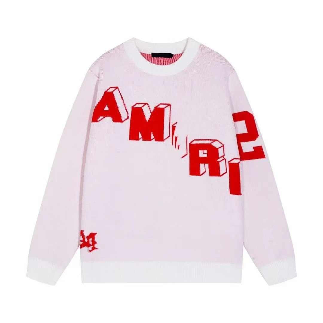 Amiri AMIR Knit Sweater Off-White - 13