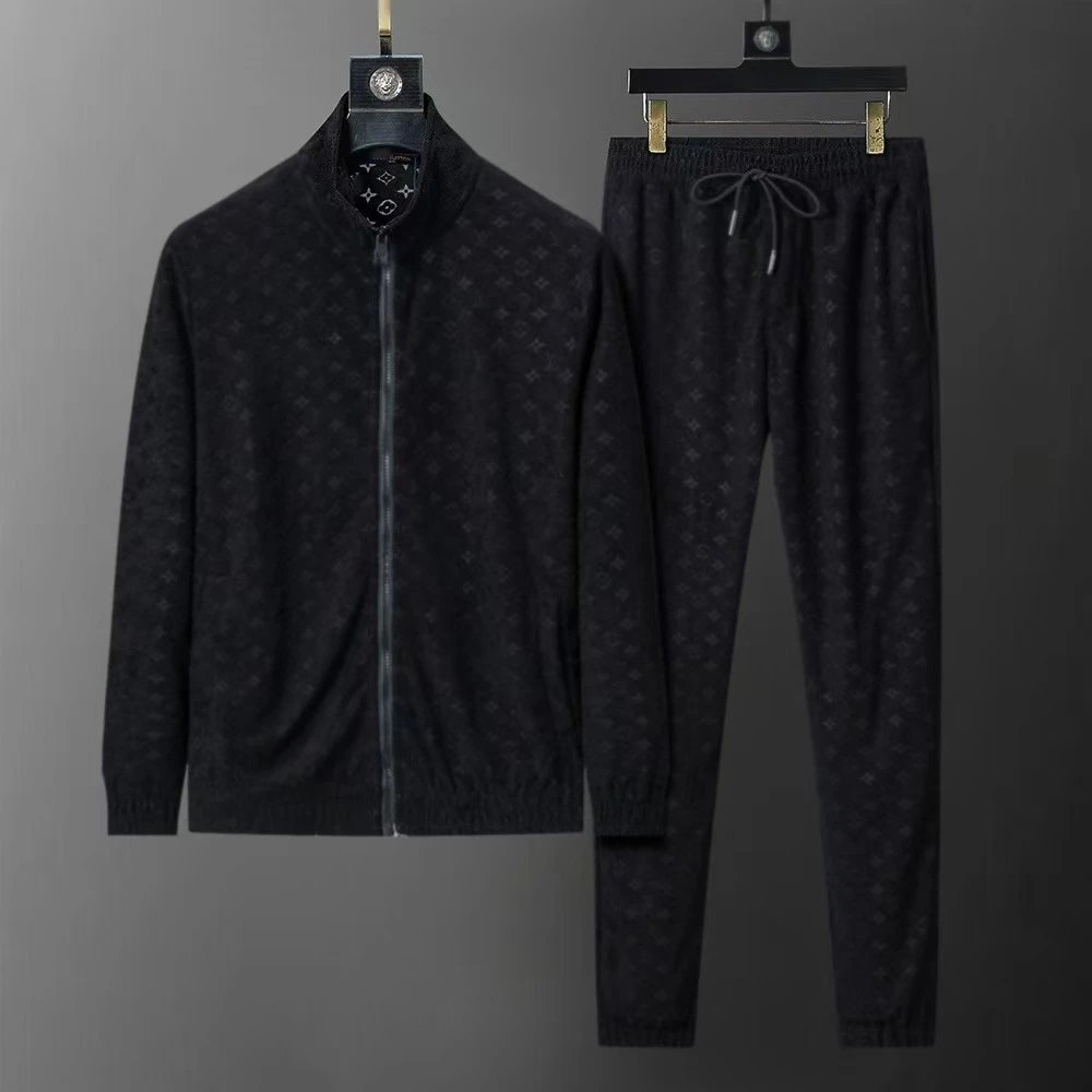 BOSS Tracksuits Zip-Up Jacket and Jogger Set — 10 – Three Labels Included