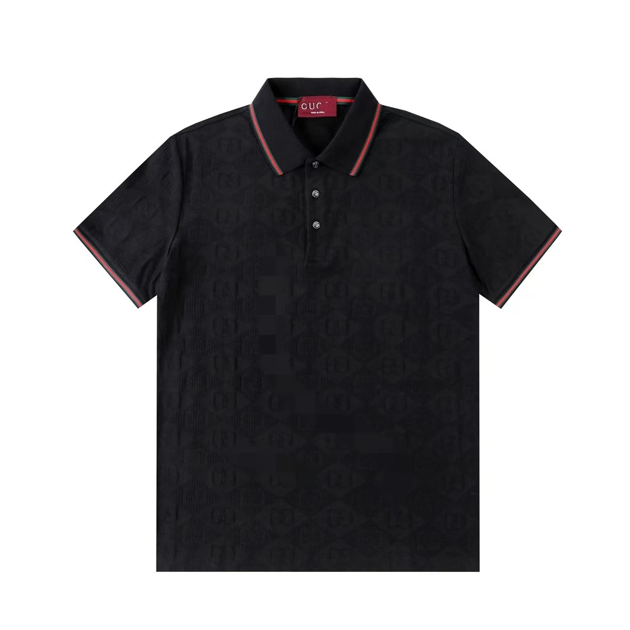 GCDS Logo Embroidered White Polo Polo Shirt - 21