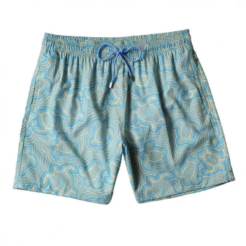 Unbranded Swimwear Men's Turtle Print Swim Trunks image 5