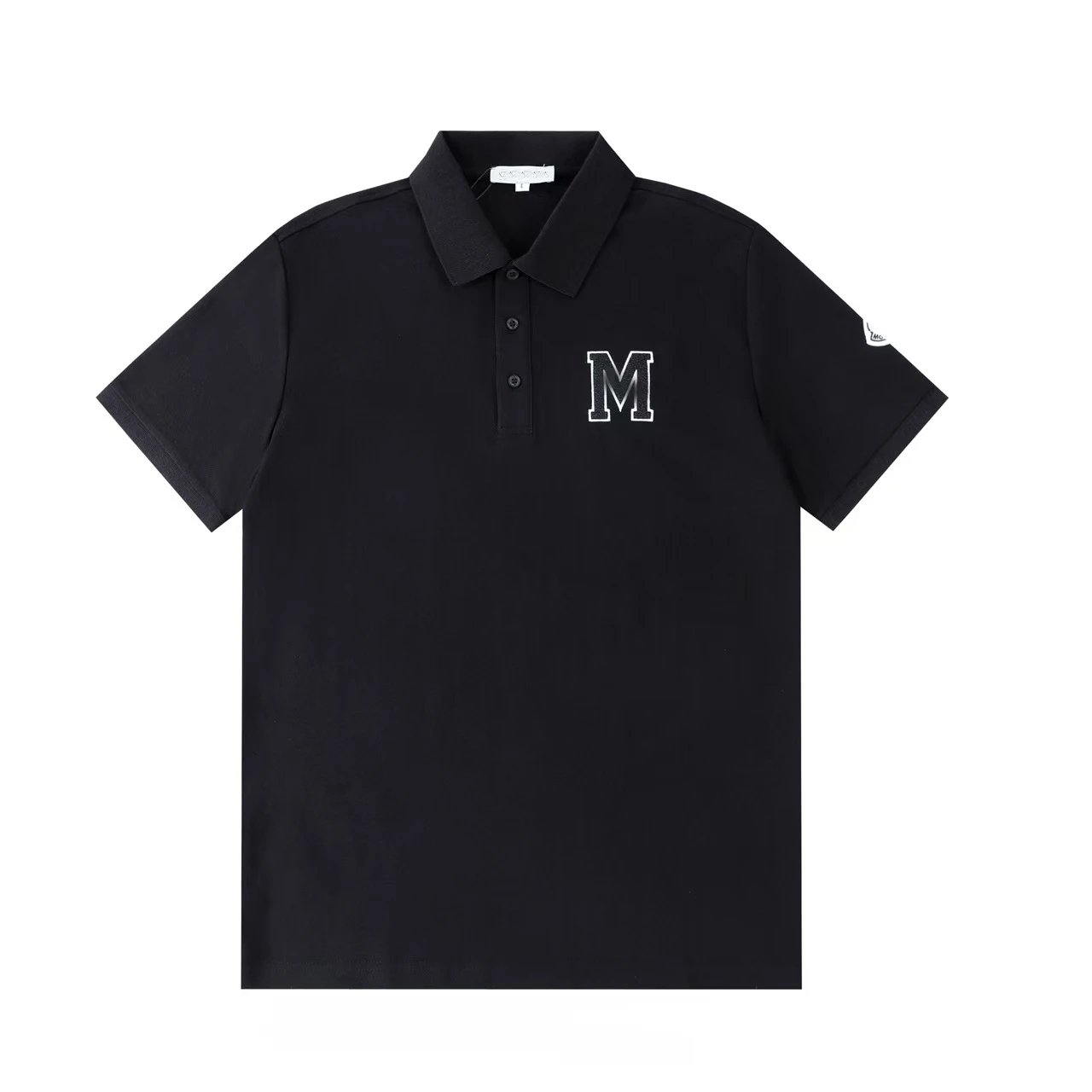 GCDS Logo Embroidered White Polo Polo Shirt - 5