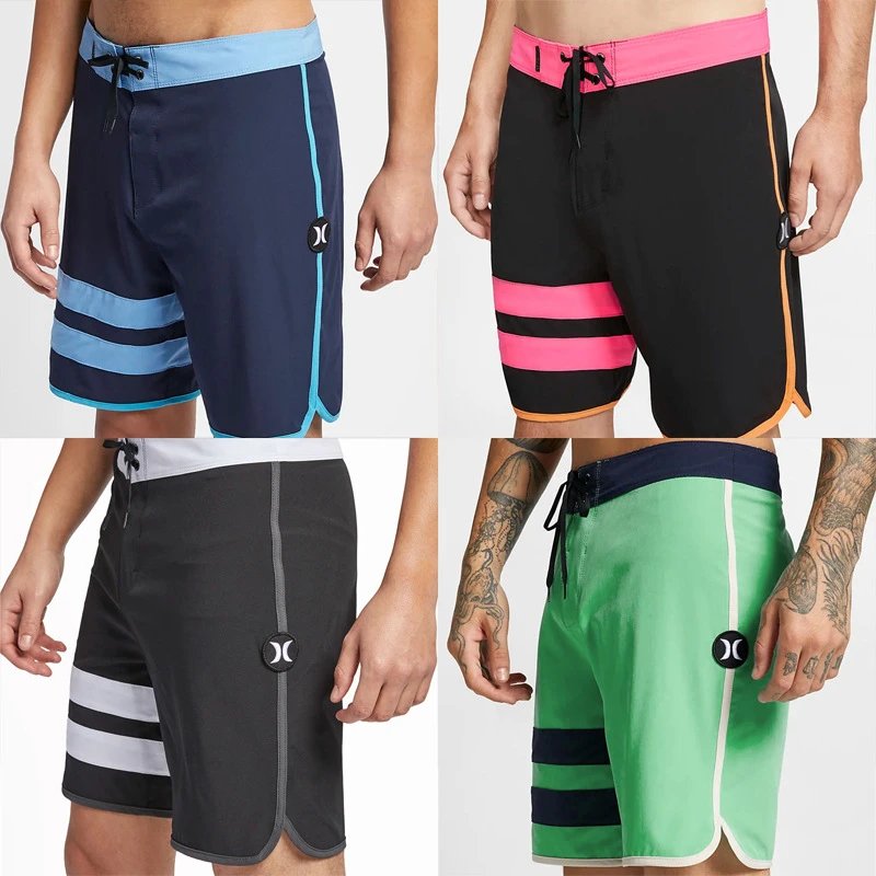 Hurley Shorts Phantom boardshorts with striped leg panels image 1