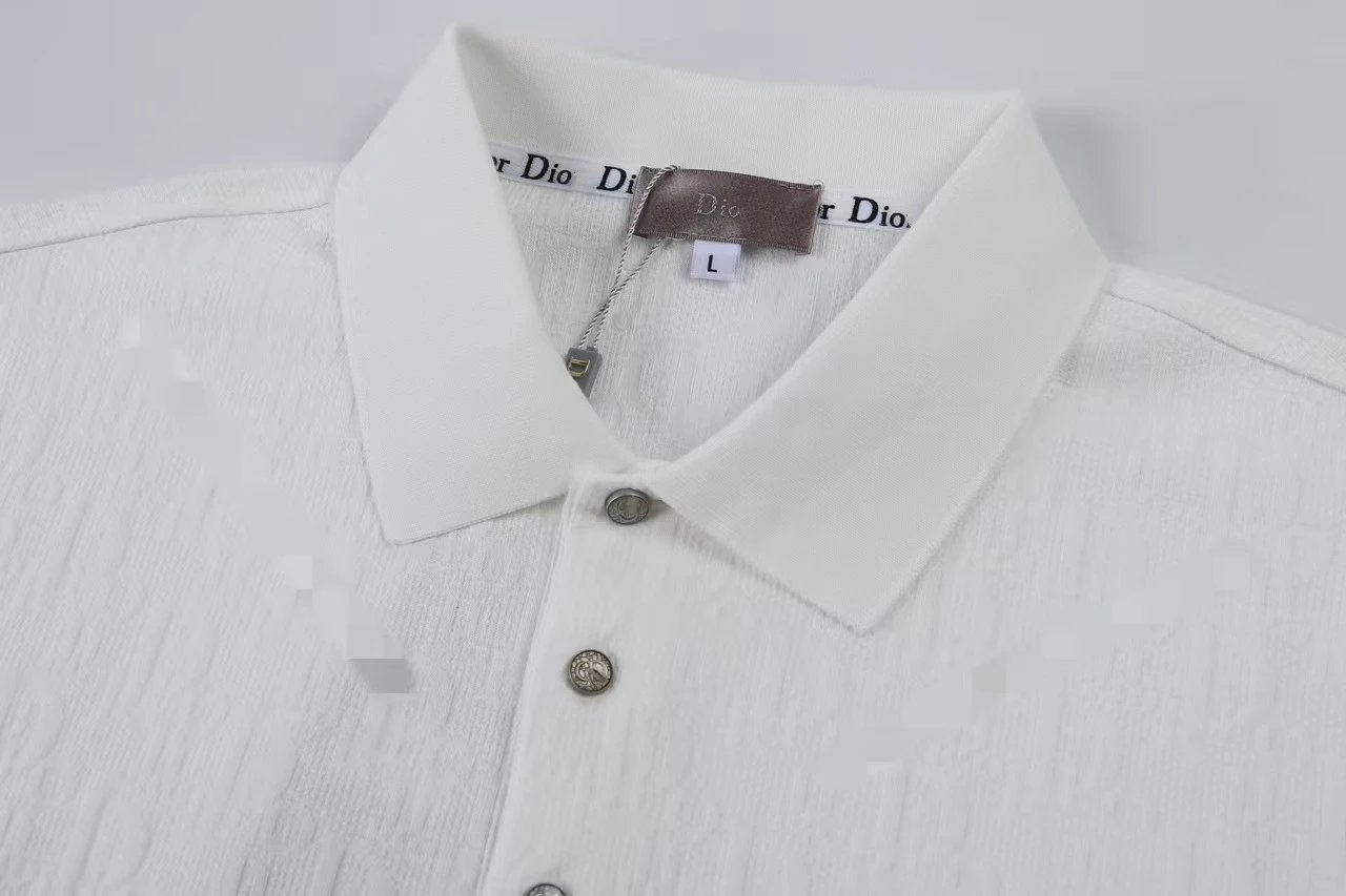 GCDS Logo Embroidered White Polo Polo Shirt - 25
