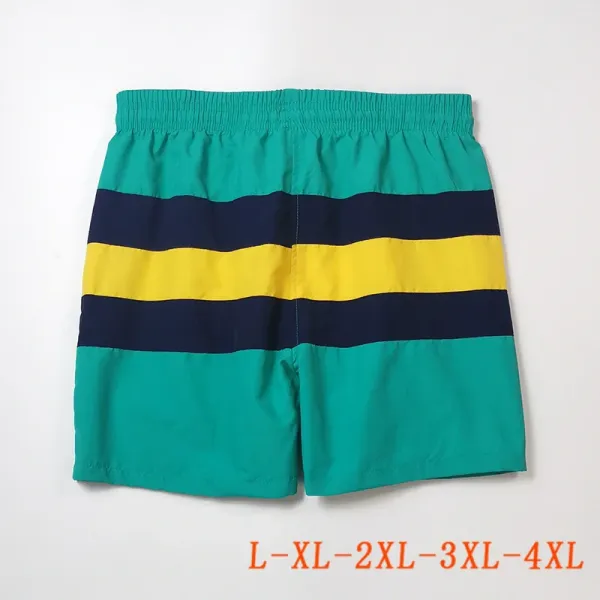 Fred Perry Stripe Swim Shorts White / Navy / Red Swimwear - 9