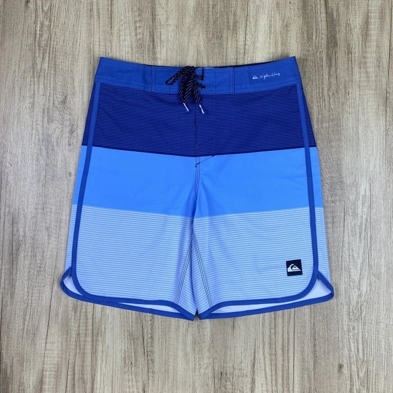 Quiksilver Swimwear Striped Colorblock Board Shorts image 2
