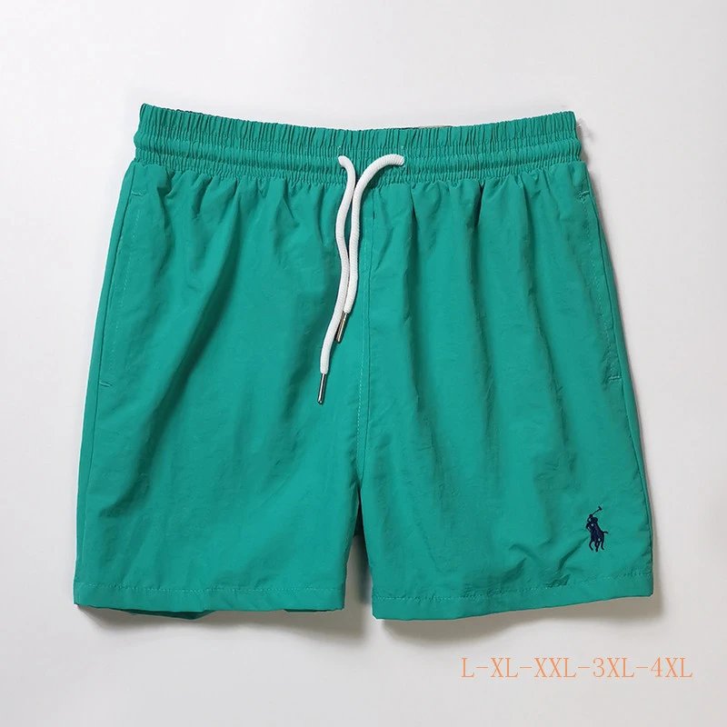 Design Basic Drawstring Swim Shorts Black - 7