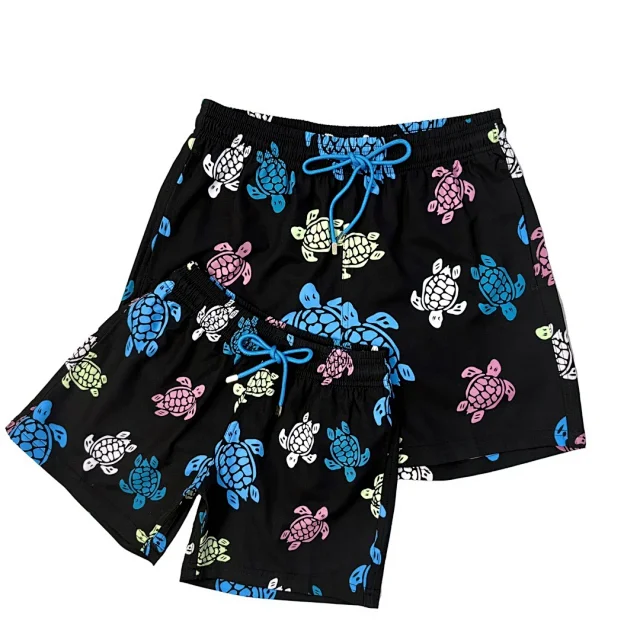 Vilebrequin Swimwear Printed Drawstring Swim Shorts product detail image 3