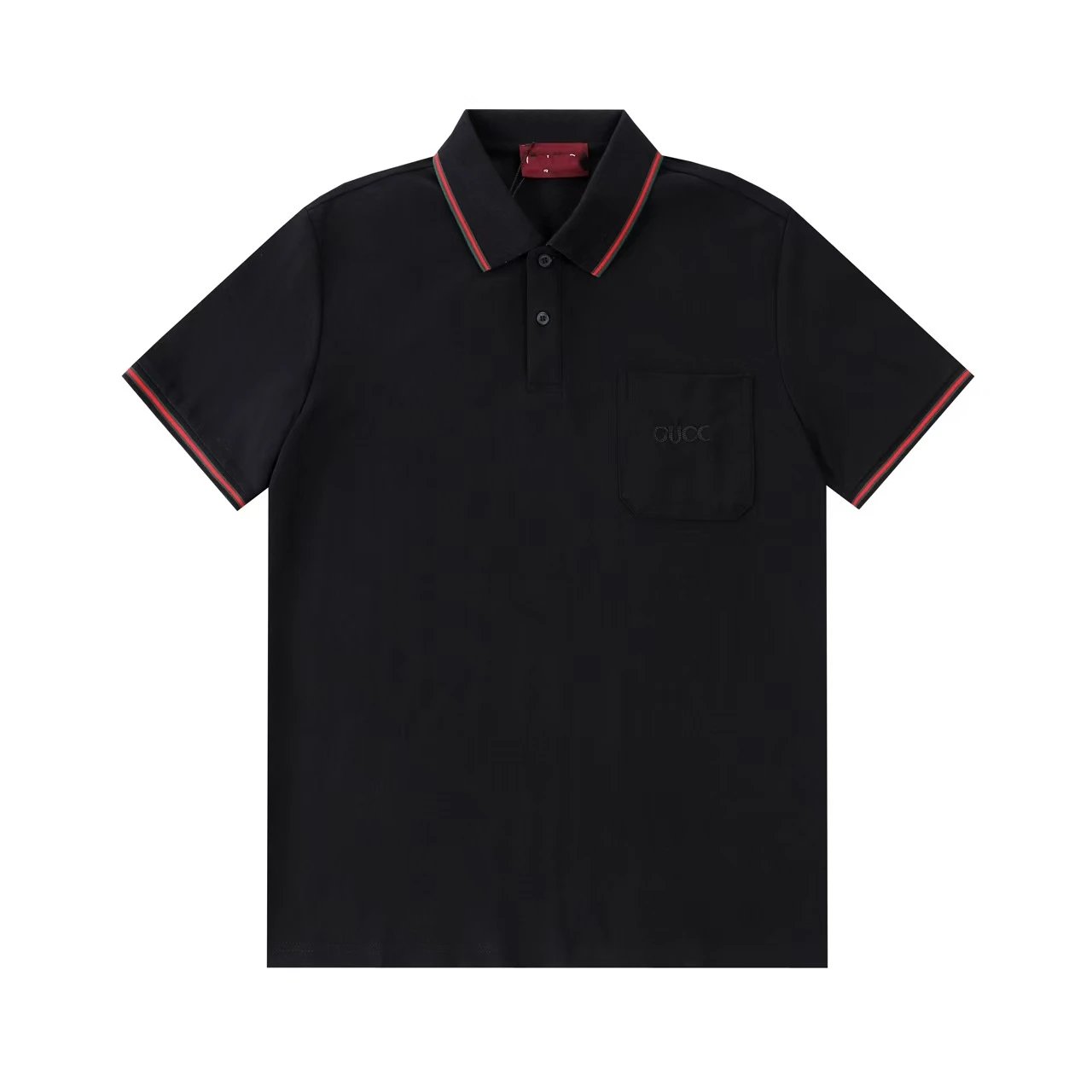 Lacoste Color-Block Stripe Polo Black Polo Shirt - 6