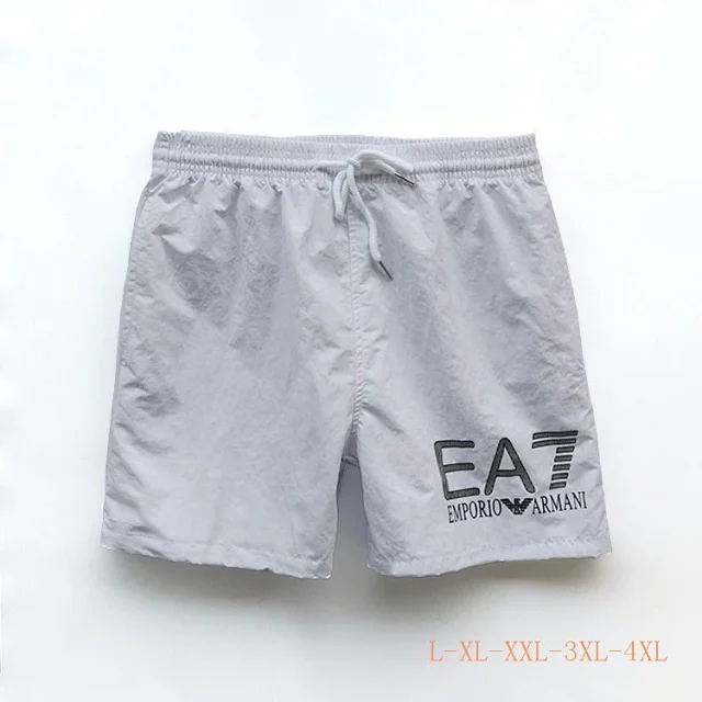 EA7 Emporio Armani Swimwear Logo Print Drawstring Swim Shorts product detail image 10