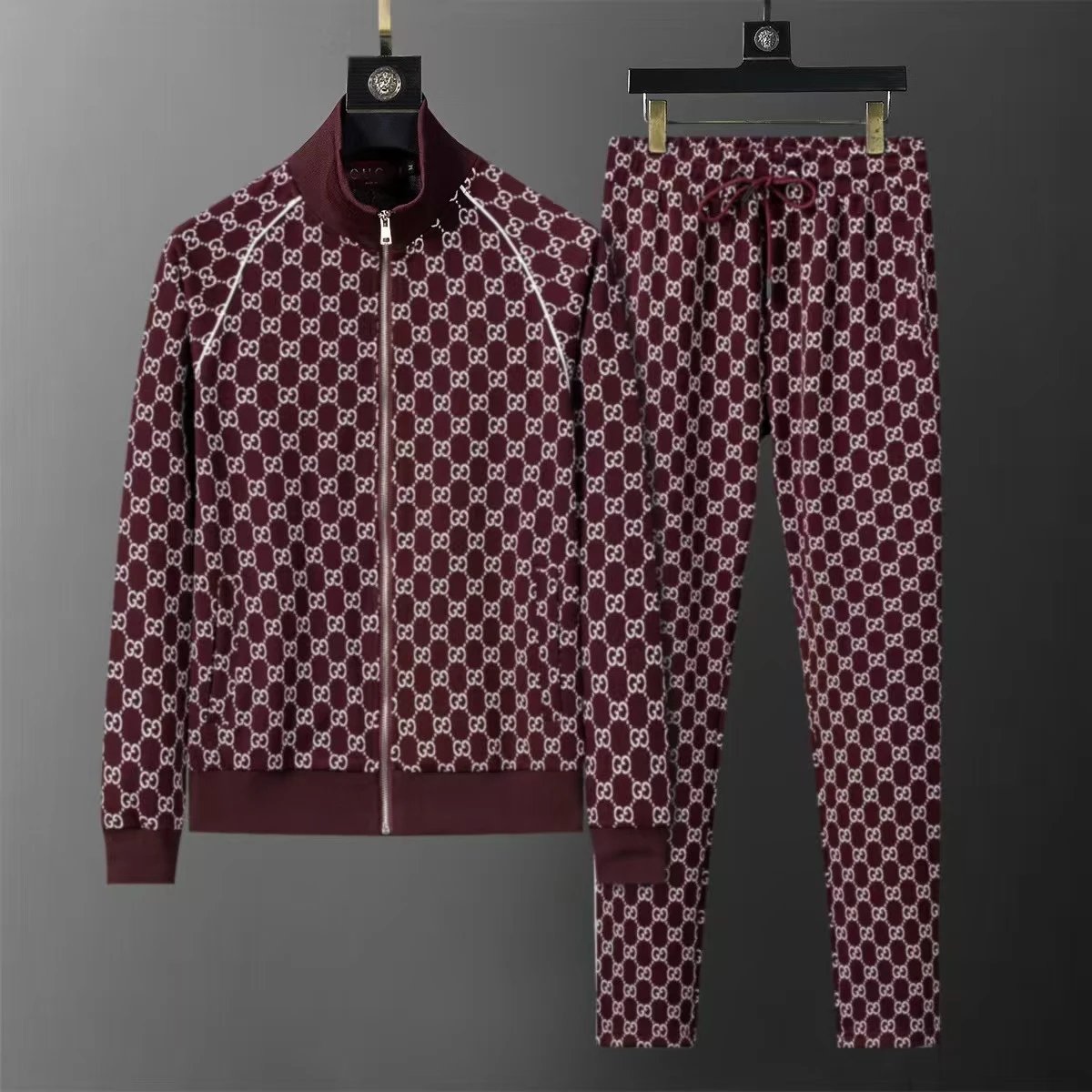 BOSS Tracksuits Zip-Up Jacket and Jogger Set — 3 – Three Labels Included