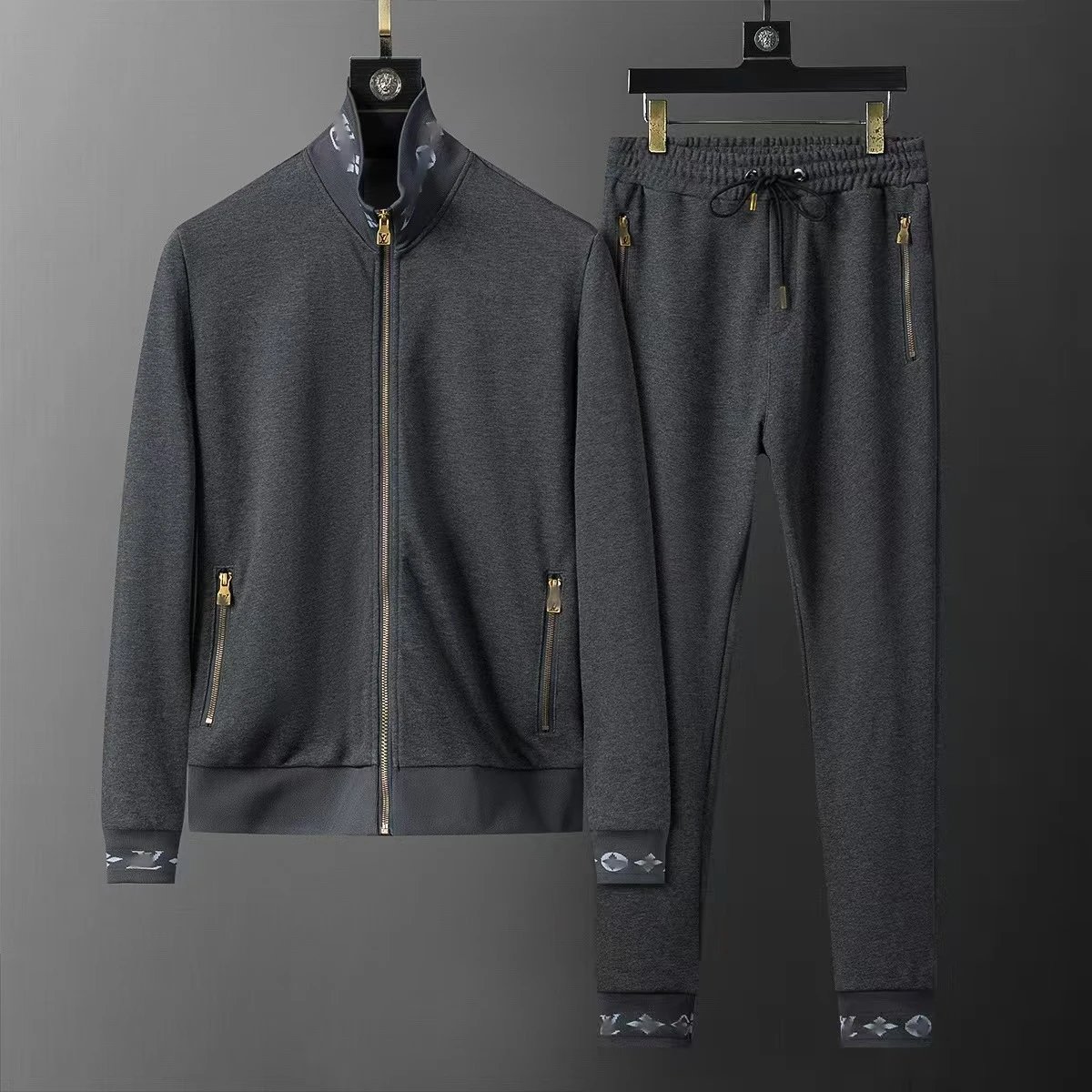 BOSS Tracksuits Zip-Up Jacket and Jogger Set — 8 – Three Labels Included