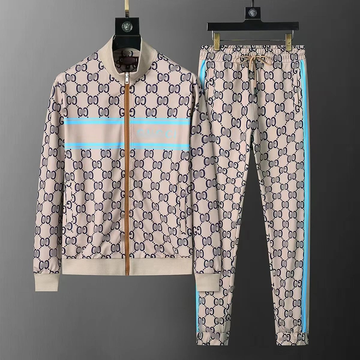BOSS Tracksuits Zip-Up Jacket and Jogger Set — 21 – Three Labels Included