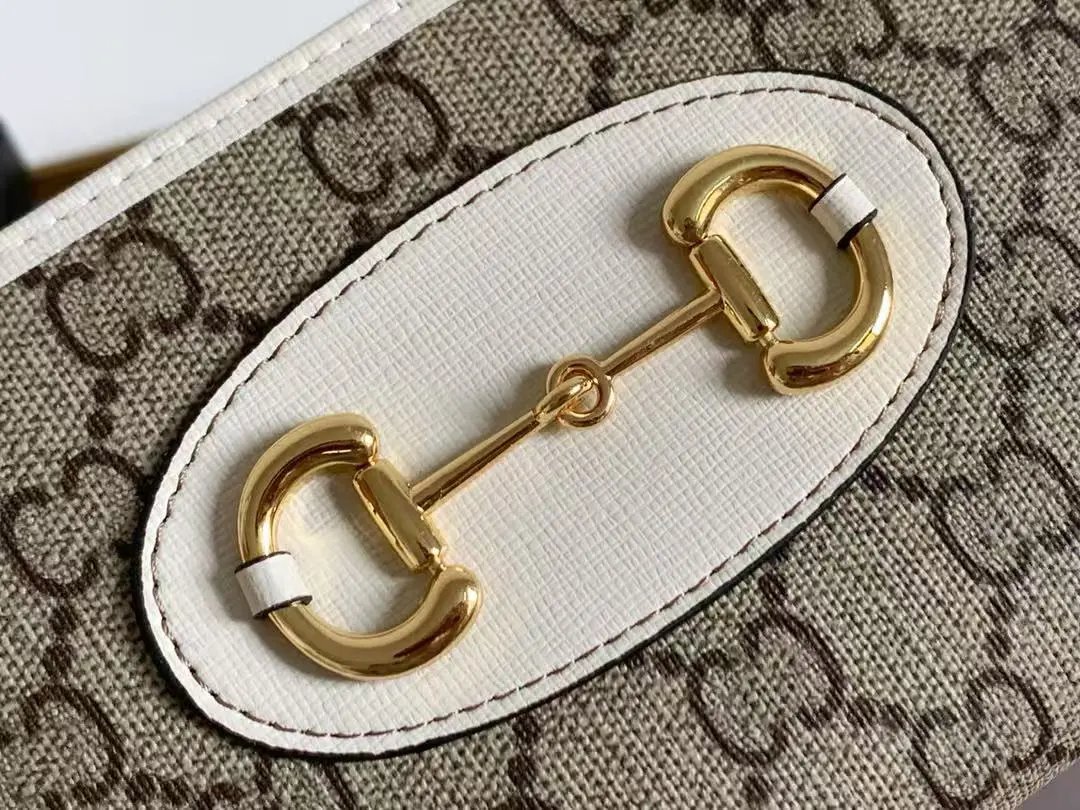 Gucci Horsebit 1955 GG Marmont Long Wallet Beige Canvas - 7