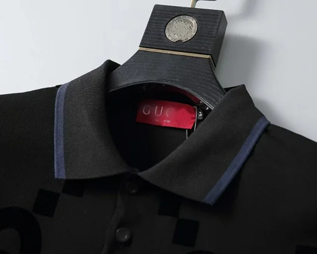 Gucci Matching Sets Double G monogram polo shirt and shorts set product detail image 3