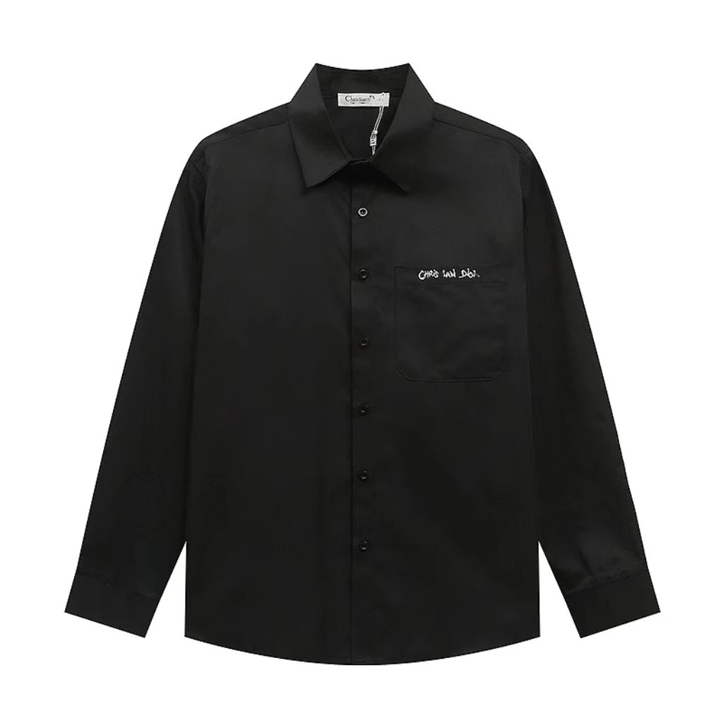 Dior Oblique Print Shirt Black - 10