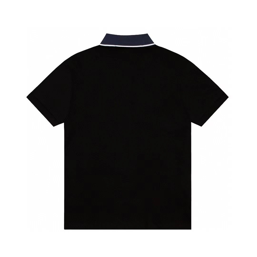 Gucci GG Monogram Black Polo Shirt - 12