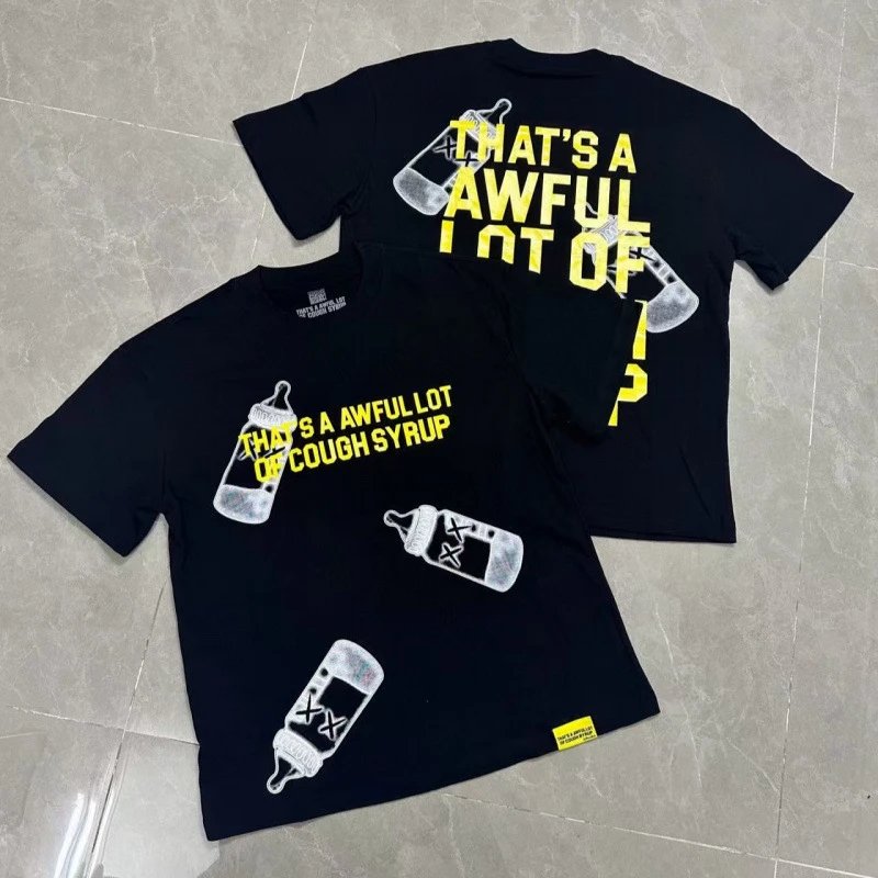 That's a Awful Lot of Cough Syrup T-Shirts Graphic Print image 3