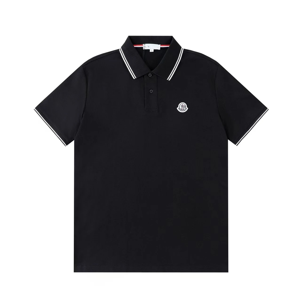 GCDS Logo Embroidered White Polo Polo Shirt - 7