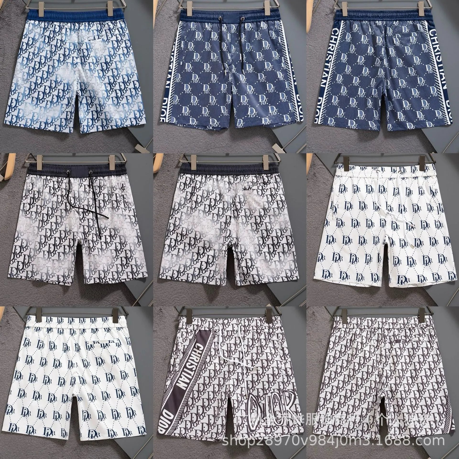 Dior Shorts Logo-Print Drawstring image 3