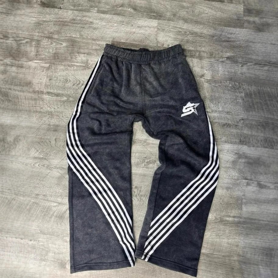 Starter Trousers Wide-Leg Striped Track Pants image 3