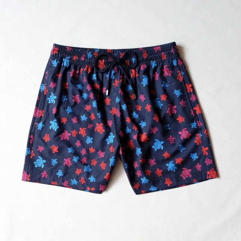 Unbranded Swimwear Men's Turtle Print Swim Trunks — DK2TT06V