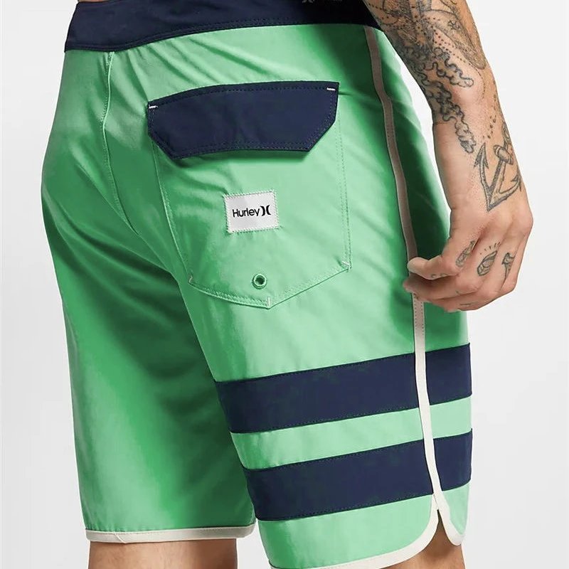 Hurley Shorts Phantom boardshorts with striped leg panels image 2