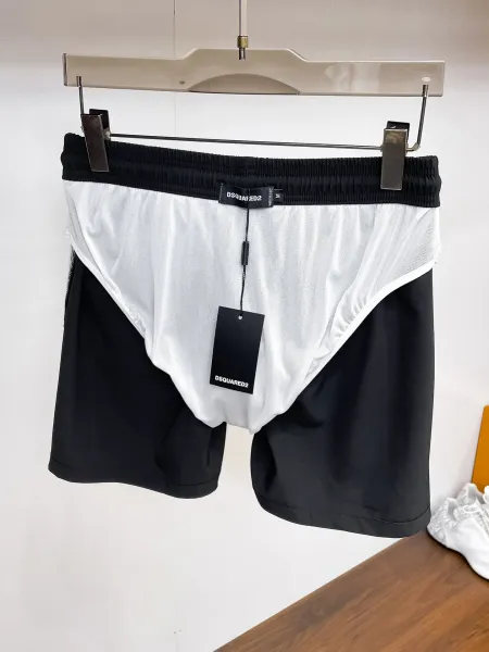 Dsquared2 Icon Print Blue Swim Shorts - 13