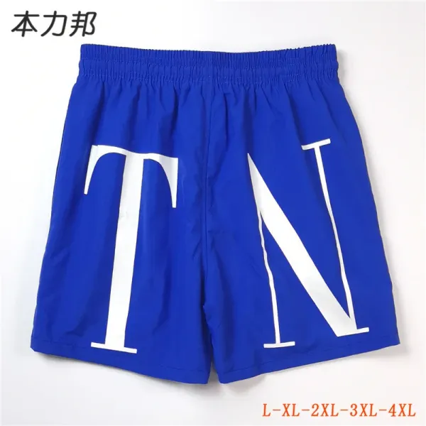 Versace VLTN Logo Swim Shorts Red Swimwear - 13