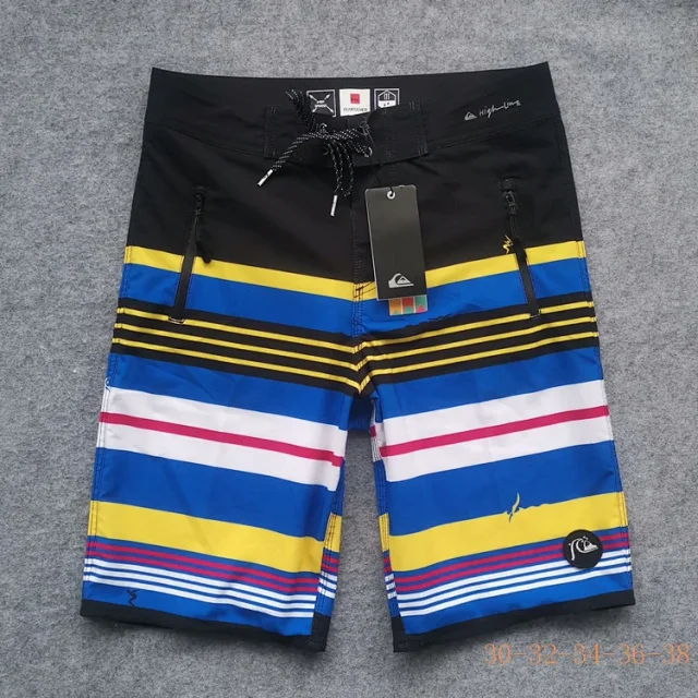 Quiksilver Swimwear Men's striped board shorts product detail image 4